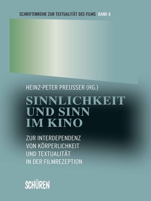 cover image of Sinnlichkeit und Sinn im Kino